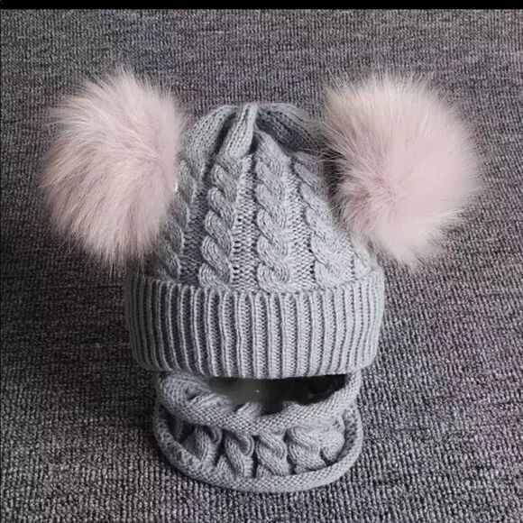 Brand New Winter Girls Hat Scarf Set - Picture 4 of 12